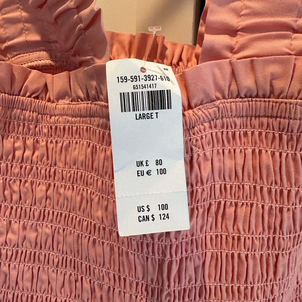 NWT Abercrombie Long Smocked Dress